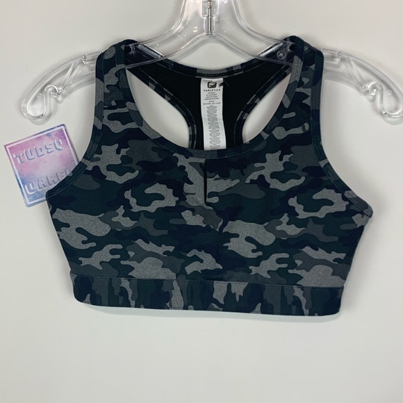 ** SOLD ** FABLETICS Sylvia Camo Sports Bra - Picture 3 of 6